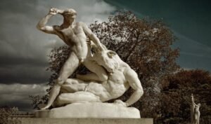 Thésée combattant le Minotaure - Jardin des Tuileries - Sous licence Flicker - Auteur :Jan